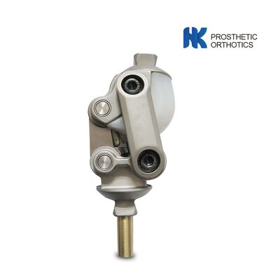 4개 막대기 연결 스테인리스 스틸 인공 무릎 관절, 인공 자폐 무릎 관절